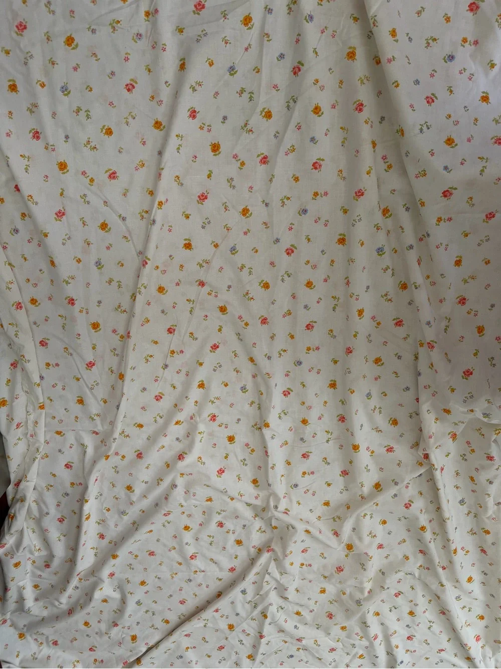 Vintage Floral Twin Duvet